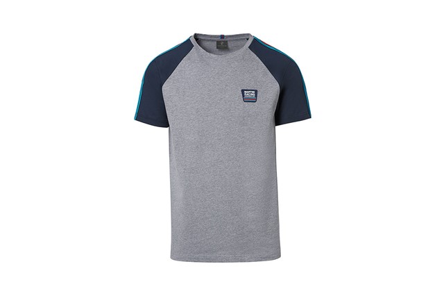 MARTINI RACING Kollektion, T-Shirt, Herren, blau/graumeliert, XL 56/58
