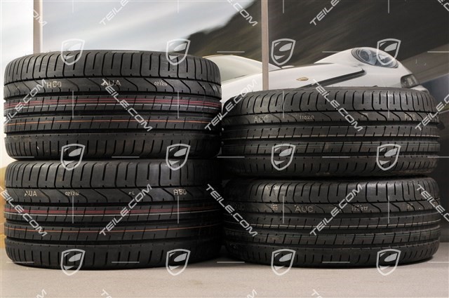 20-inch SportDesign summer wheel set, Black - exlusive 911, 8,5J x 20 ET51 + 11J x 20 ET70, tyres 245/35 ZR20 + 295/30 ZR20, with TPM