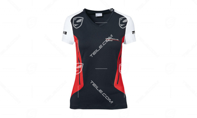 Motor Sports Collection, T-Shirt, Women, black/red/white, XS 34