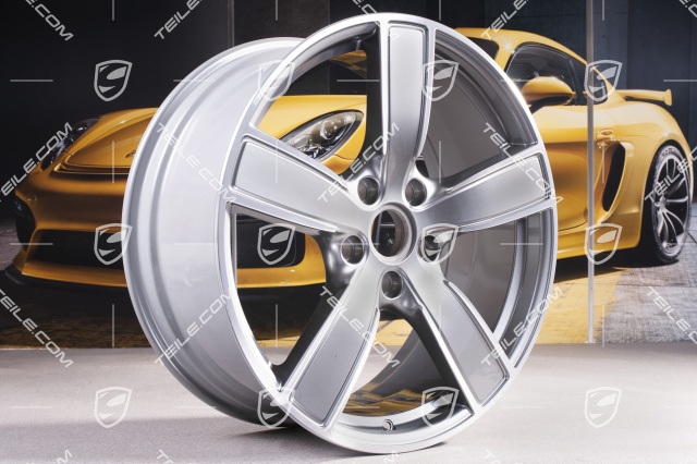 20-inch wheel Carrera Sport, 8,5J x 20 ET49, Platinum Silver Metallic