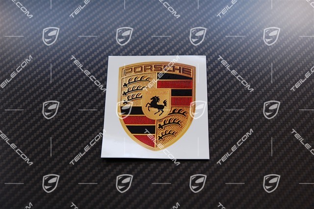 Porsche Wappen (Deckelwappen), Aufkleber, GT2 RS / GT3 RS 4.0 (2010-2012)