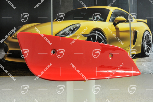 GT3 RS plate for wing, 2004 model, R