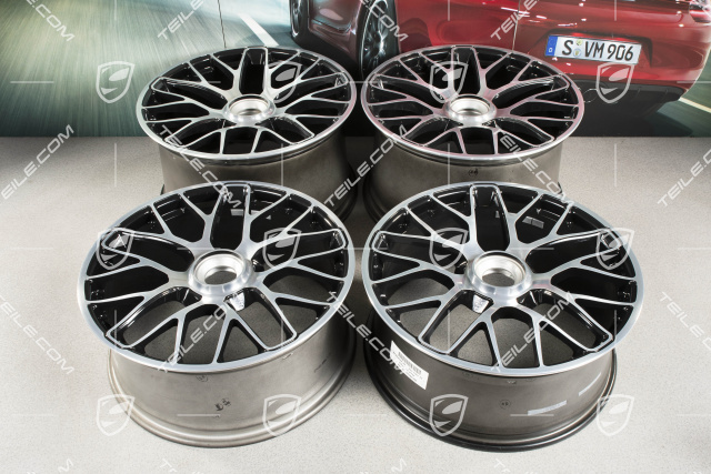 20-inch Wheels set Turbo S, central locking, 8,5J x 20 ET51 + 11J x 20 ET59