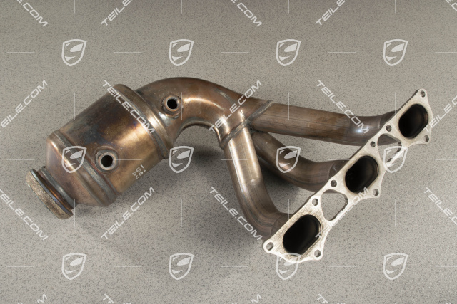 Exhaust manifold with catalytic converter, GT3, 4,0L 368/382kW, L