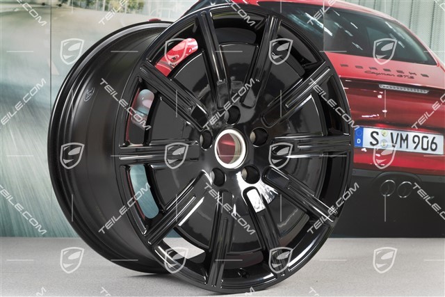 20-inch wheel rim Sport Aero, 11J x 20 ET60, 11J x 21 ET58, black high gloss