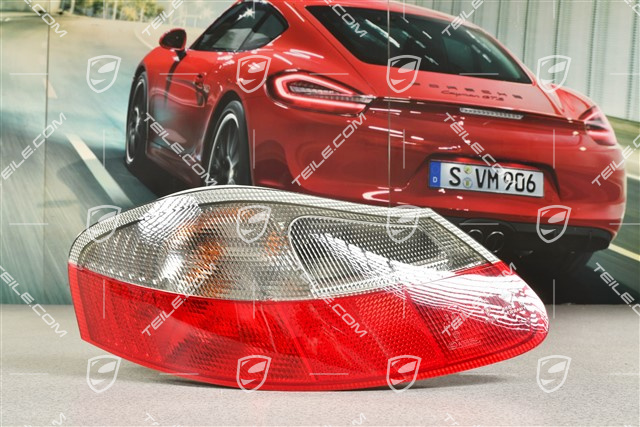 Rear light, red/white, L