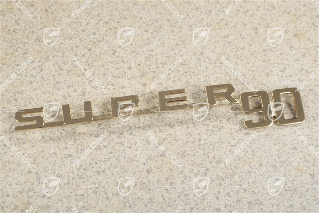 "Super 90" logo, Gold plated