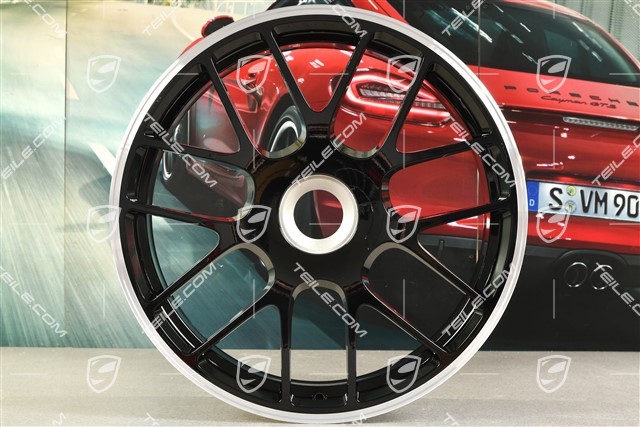 19" Felge RS SPYDER / Turbo Facelift, Zentralverschluss, Sondermodell 911 Carrera GTS, 8,5J x 19 ET56, schwarz