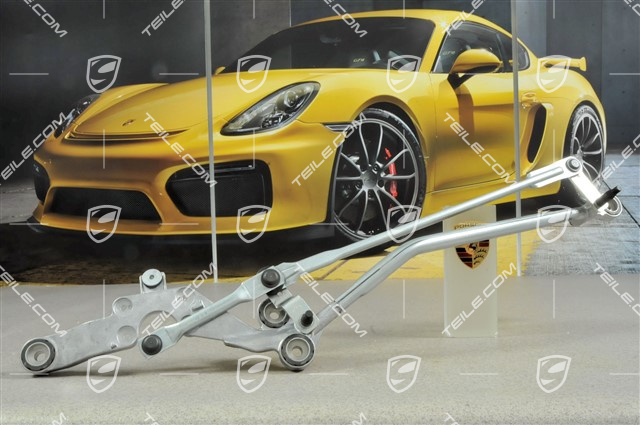 Crank drive, windscreen wiper system Crank drive, windscreen wiper system