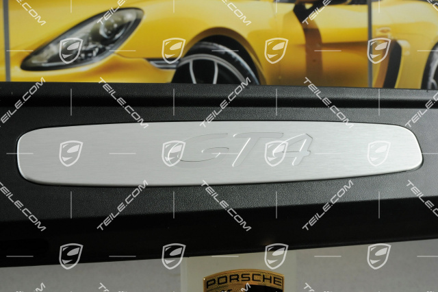 Scuff plate / sill cover, Cayman GT4, R