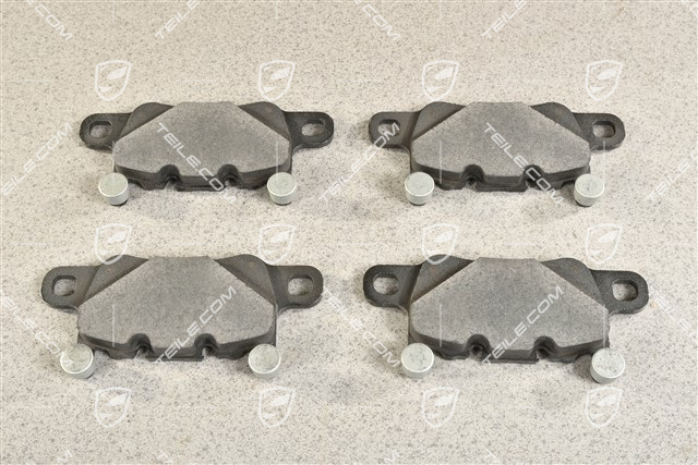 Bremsbeläge, Hinterachse, Spyder, L+R