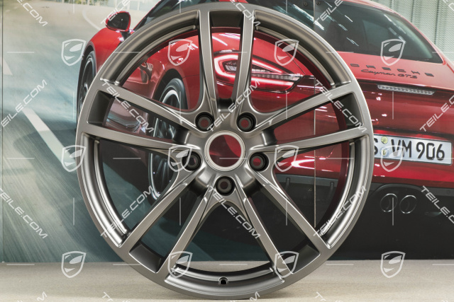 20-inch wheel rim, Cayenne Sport, 9J x 20 ET50, Platinum satin-mat