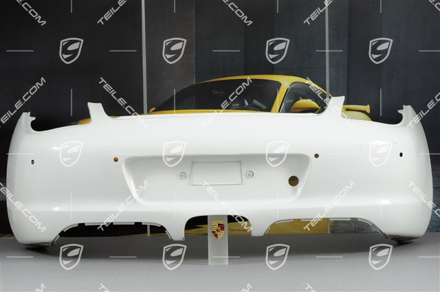 Rear bumper, with PDC sensor holes, Facelift 2009-2012