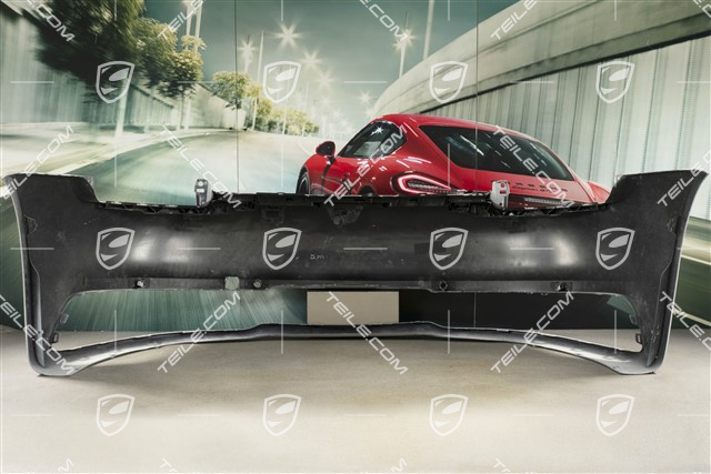 Rear bumper, with ParkAssist
