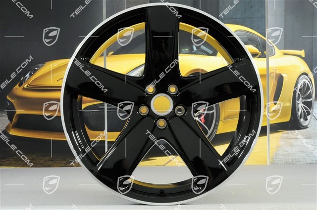 21-inch Sport Classic, alloy wheels set, 9J x 21 ET26 + 10J x 21 ET19, Black