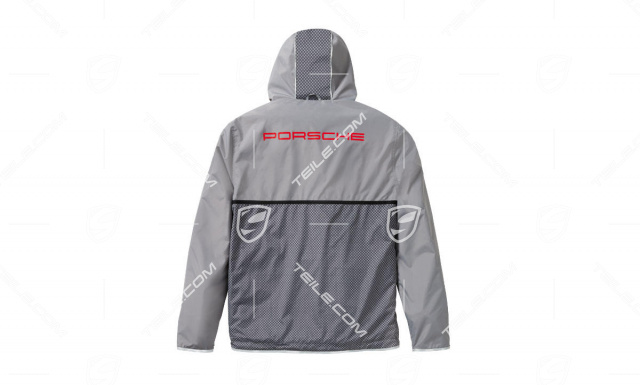 Racing Collection, Fan Windbreaker, Unisex, grey/black/red, XS 44/46