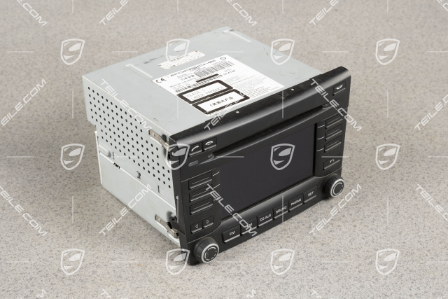 Radio CDR 30, Black matte / Galvano silver