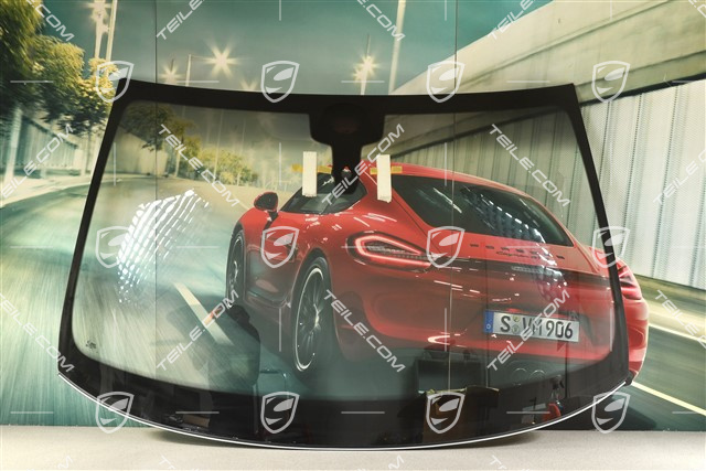 Windscreen, athermal glass, 'Privacy' / 'Transparent'