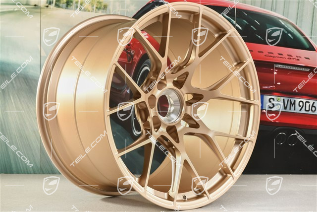 20"+21" GT3RS wheel rim set, alloy rims 10J x 20 ET45 + 13J x 21 ET31, Neodyme