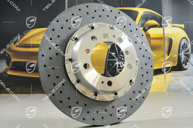 PCCB Ceramic brake disc, Boxster S/Cayman S/Cayman R, L