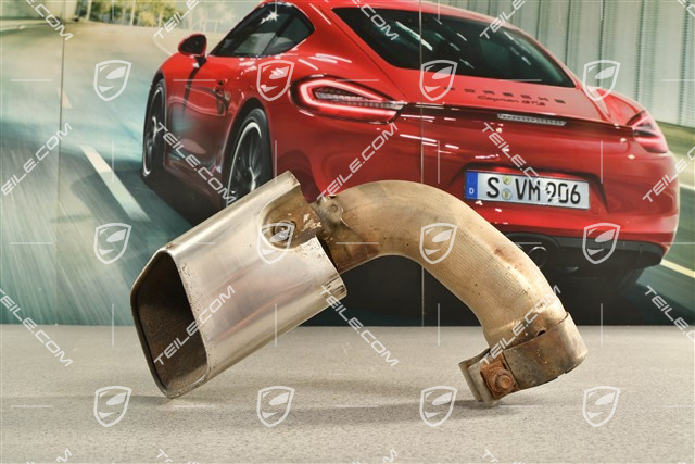 Turbo, exhaust system tail pipe, inner, R