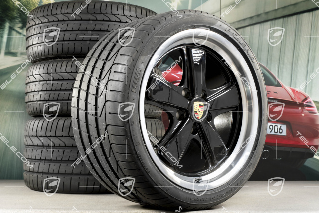 19-inch "911 Sport Classic" summer wheel set, wheels 8,5J x 19 ET55 + 11,5J x 19 ET67, Michelin tyres 235/35 ZR19 + 305/30 ZR19