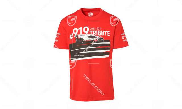 Kolekcja Motorsport, T-Shirt 919 Tribute, Unisex, red, XL 52/54