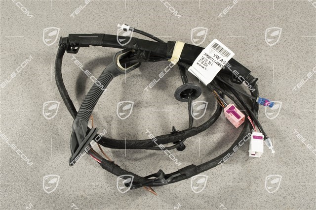 Wiring harness, Boot lid / trunk, DAB / Real Top View, L