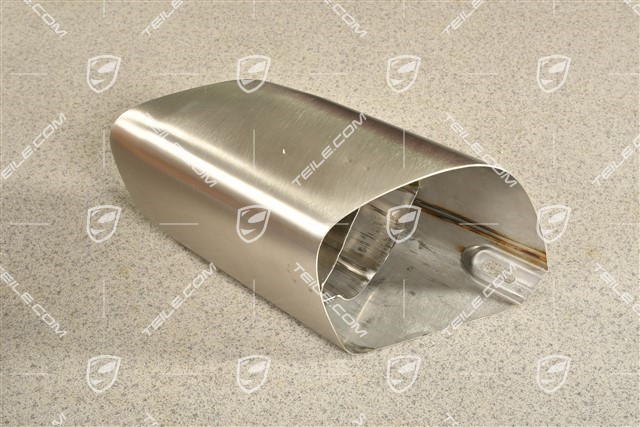 Turbo, exhaust system tail pipe, Inner, R