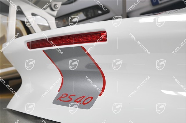 GT3 RS 4.0 Facelift 2012 rear spoiler, set (engine lid, wing, mountings)