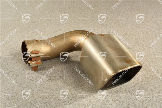 Turbo, exhaust system tail pipe, inner, R