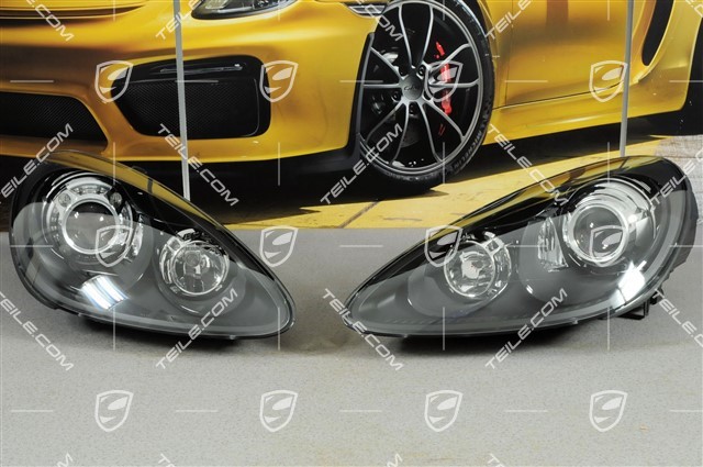 Xenon headlights, aut. dynamic headlight height adjustment, SportDesign Package, BLACK inside panel, set (L+R)