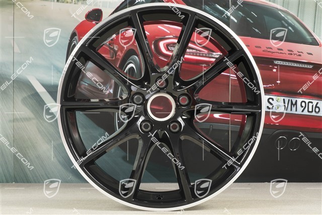 20" Felge Cayenne Design, 9J x 20 ET50, in Schwarz