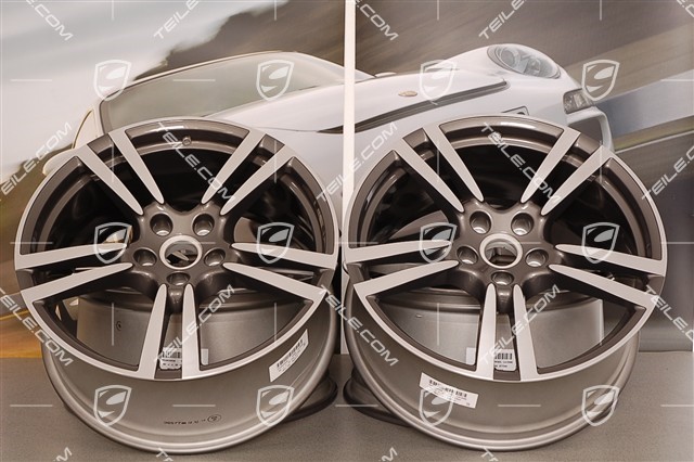 21-inch wheel set Turbo II, wheel rims 10J x 21 ET50