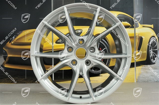 20" Felga Carrera S (IV), 11J x 20 ET56, do 991.2 C4/C4S / do użytku z zimowymi oponami, kolor: Brylantowy Chrom