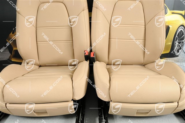 Seats, el. adjustment, heating, driver seat ventilation, leather, Mojave, (14-way), set (L+R)