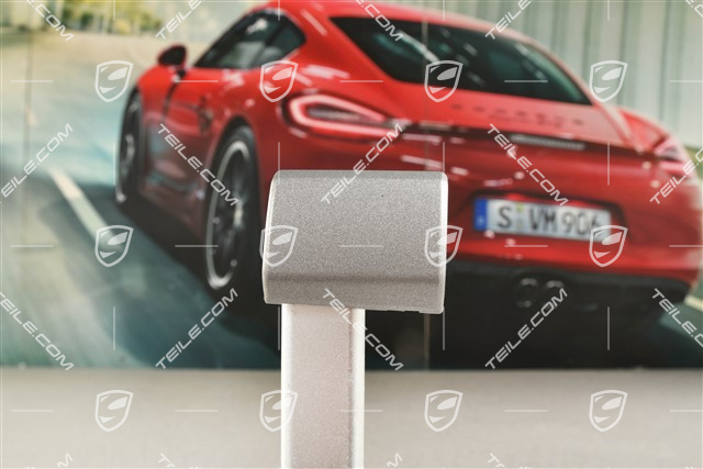 Cup holder cover / Dashboard trim Volcano Grey, R