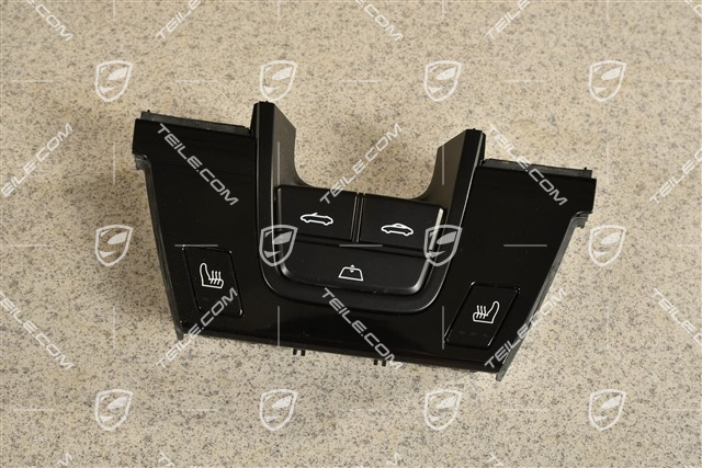 Control panel / Keypad, seat heating and convertible top operation