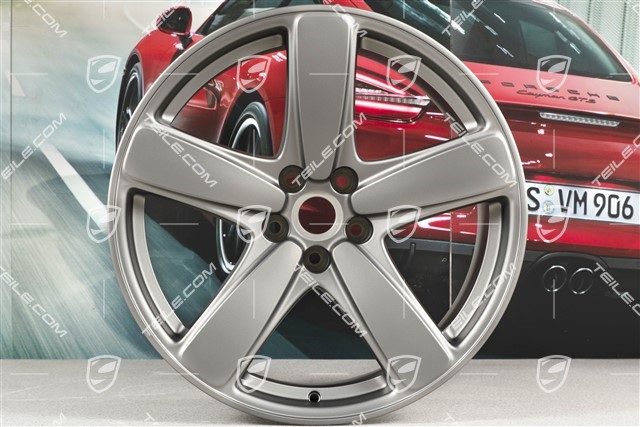 19-inch "Sport Classic" wheel rim set, rims 8,5J x 19 ET21 + 9J x 19 ET21, platinum satin mat