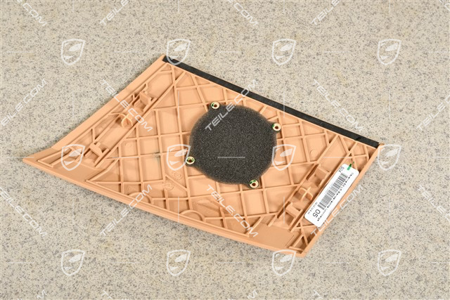 Loudspeaker cover grille, dashboard trim, Luxor Beige, R