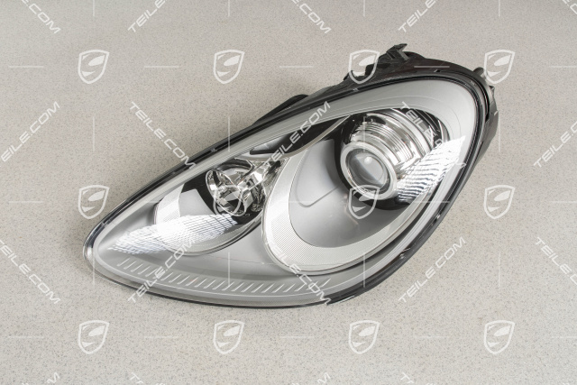 Xenon headlight set, without control unit and D1S xenon bulb, without curve light, L