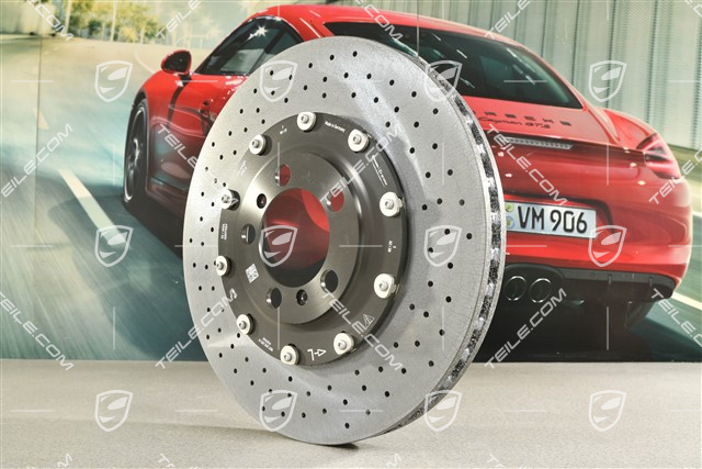 GT3 / GT3RS / S/T, PCCB Brake disc, front axle, L