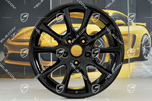 18-inch GT3 2004 wheel, 11J x 18 ET63, black highgloss