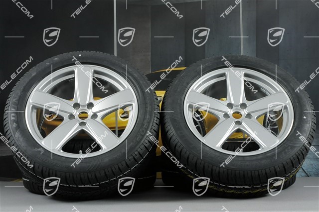 19-inch "Sport Classic" winter wheels set, rims 8J x 19 ET21 + 9J x 19 ET21, Dunlop winter tyres 235/55 R19 + 255/50 R19, with TPMS