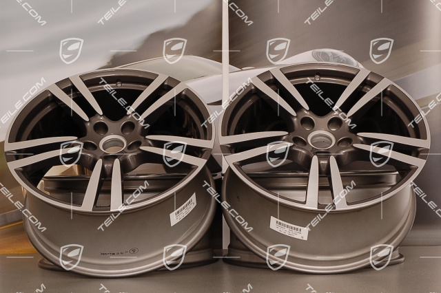 21-inch Turbo II wheel set, wheel rims 10J x 21 ET50