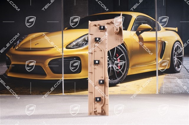 Door step / inner sill cover / trim, rear, Luxor beige, Short wheelbase, L