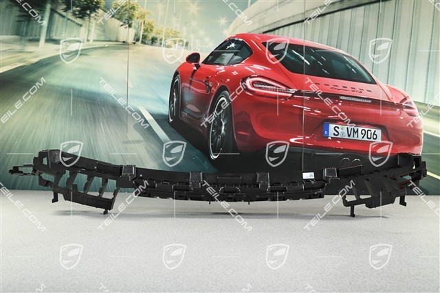 Holding / support rail, rear bumper, centre