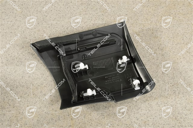 Trim cover, Aluminium package Black  R