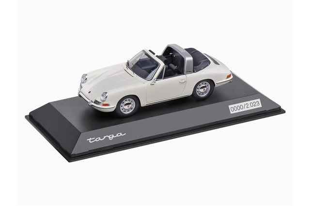 Porsche 911 2.0 SWB (F-Modell) Targa, Hellelfenbein, Resine, Maßstab 1:43, Limitiert auf 2.023 Stück