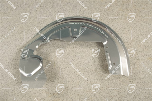 Front axle disc brake18inch  protective plate, R
